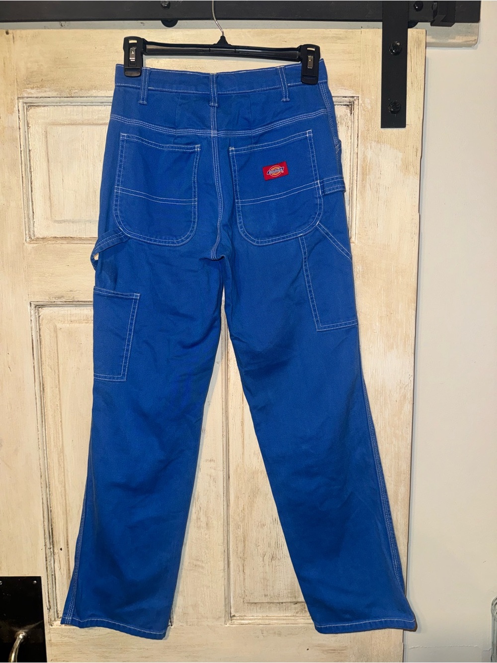 Dickies Royal Blue Carpenter Work Pants Contrast Stitch Utility Y2K Workwear 26”